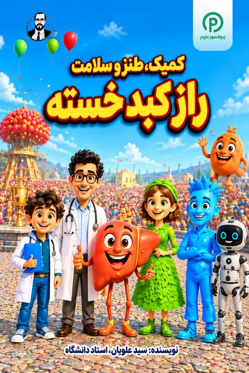 کمیک، طنز و سلامت راز کبد خسته